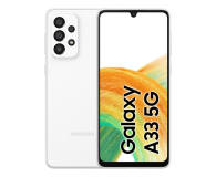 SAMSUNG Galaxy A33 5G 6/128GB Bialy (A336B) - 732553 - zdjęcie 1